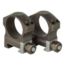 NIGHTFORCE 1.375 X-HIGH 30mm ULTRALITE 4 BOLT RING SET DARK EARTH A678